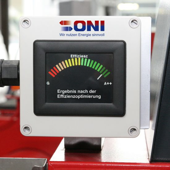 Oni Anlageneffizienz nach Optimierung durch ONI Oni Anlageneffizienz nach Optimierung durch ONI