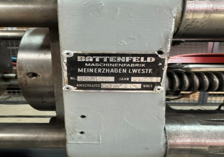 Oni Typenschild_Battenfeld_1957 Oni Typenschild_Battenfeld_1957