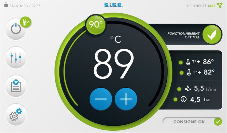 Sise - Farbtouchscreen