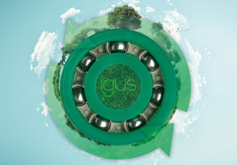 igus entwickelt Kugellager aus Recyclingkunststoff igus entwickelt Kugellager aus Recyclingkunststoff