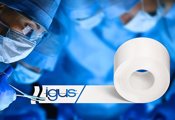 igus - antibakterielles Tribo-Tape iglidur W160 igus - antibakterielles Tribo-Tape iglidur W160